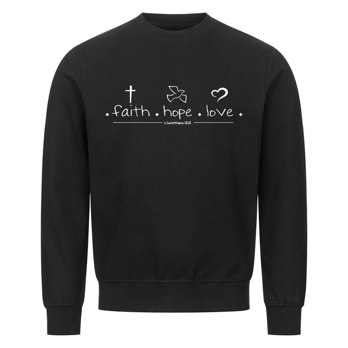 faith hope love sweatshirt