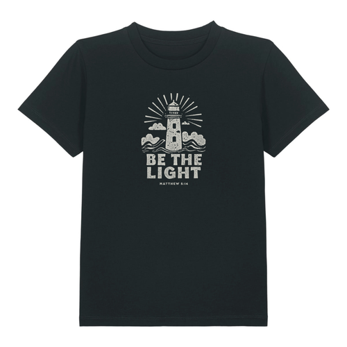 Be the Light Retro Kinder T-Shirt