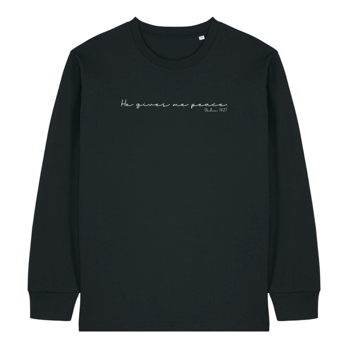 He gives peace Longsleeve