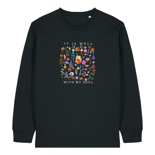 It Is Well (Bloemen) Longsleeve