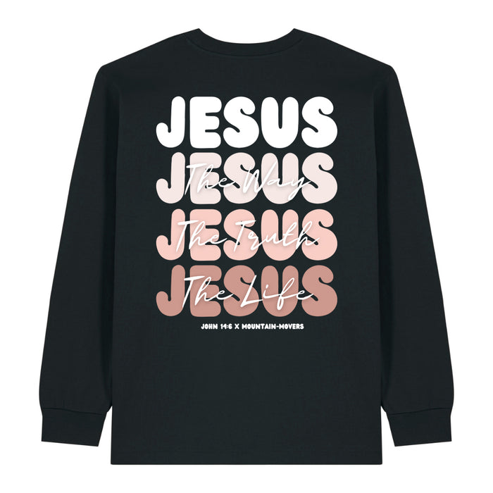 Jesus x John 14:6 Longsleeve BackPrint