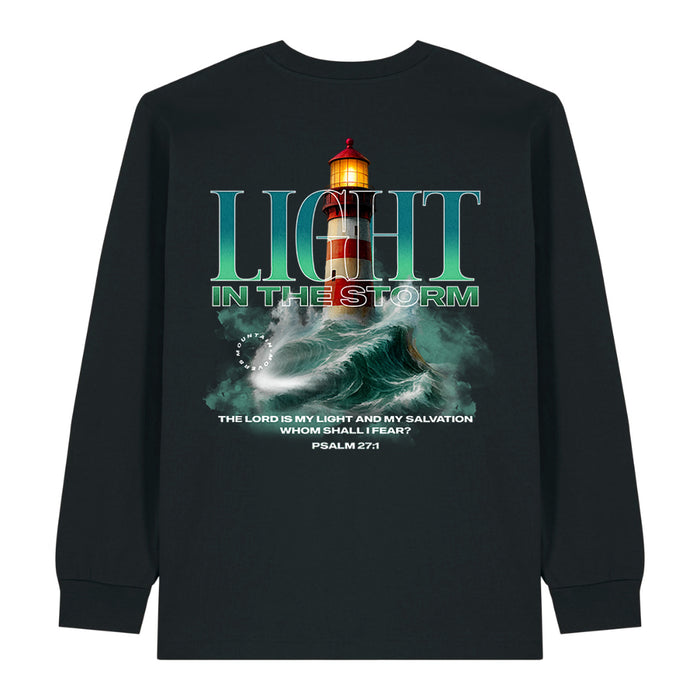 God as Our Light and Salvation Longsleeve BackPrint