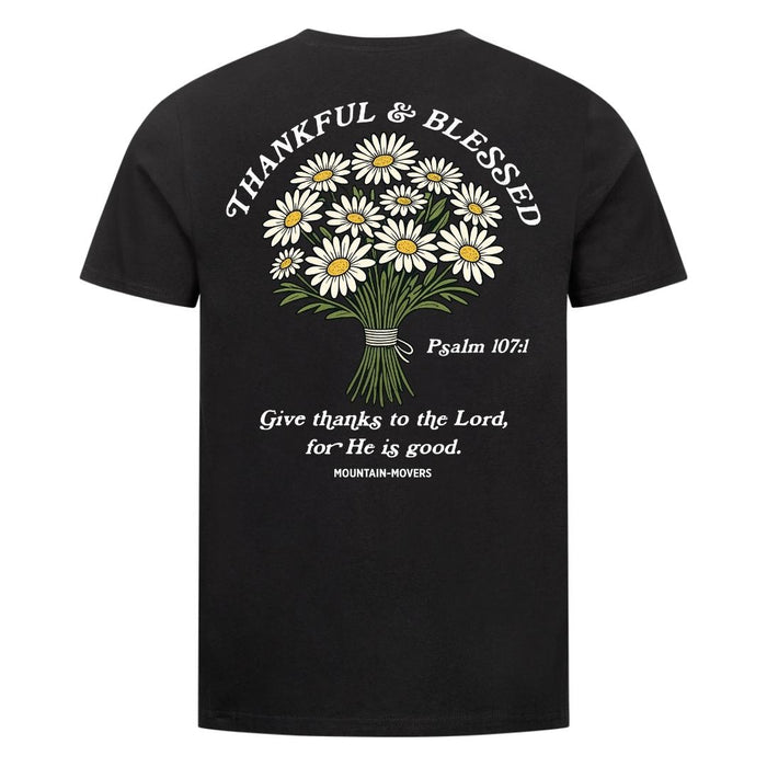 Thankful & Blessed Shirt Front & Back