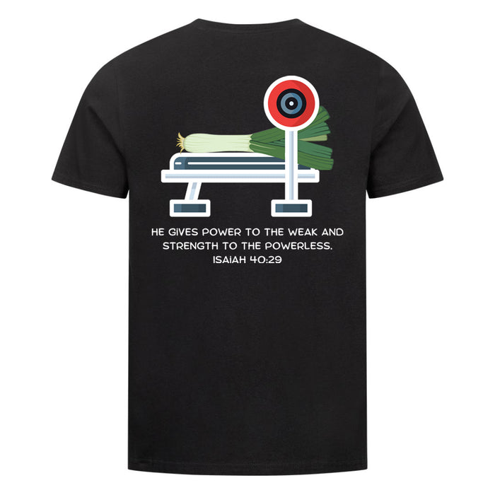 Power Leek Gym Shirt Backprint