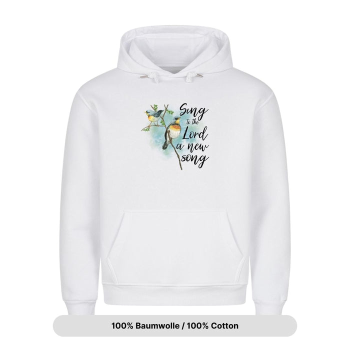 Sing to the Lord Bird Hoodie