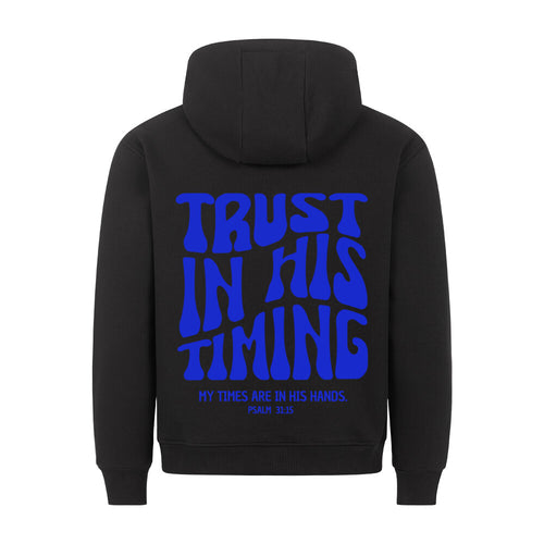 Trust in his Timing Hoodie Rugprint