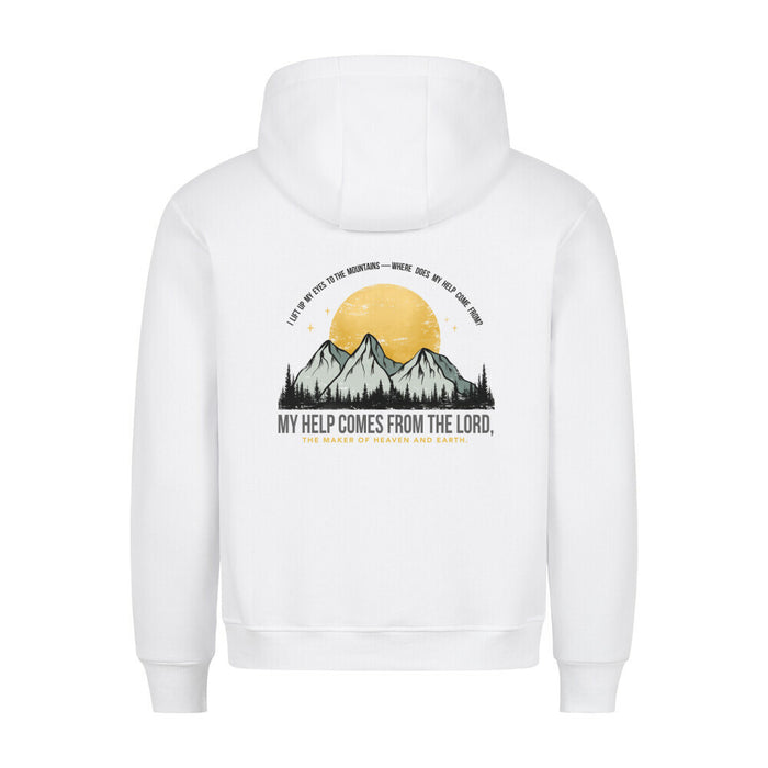 My help comes from the Lord Hoodie BackPrint