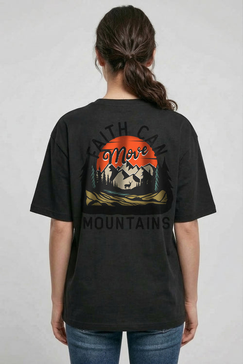 Bergen Retro Oversized T-Shirt Rugprint