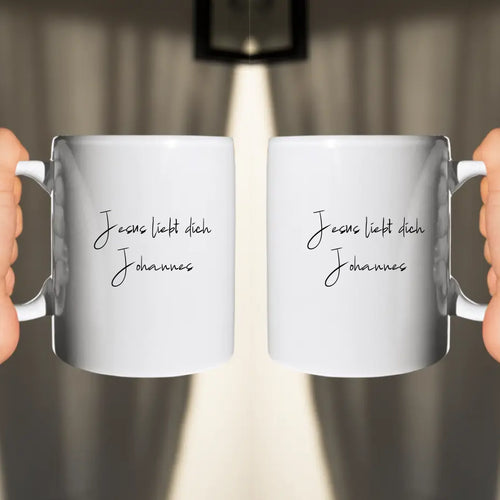 Jesus Loves You Mug (Personalised)