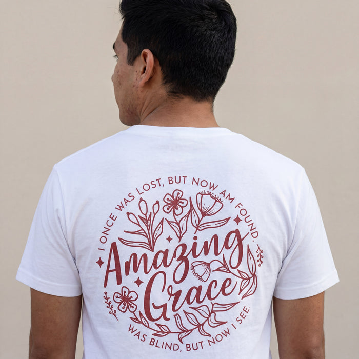 Amazing Grace circle Shirt Backprint