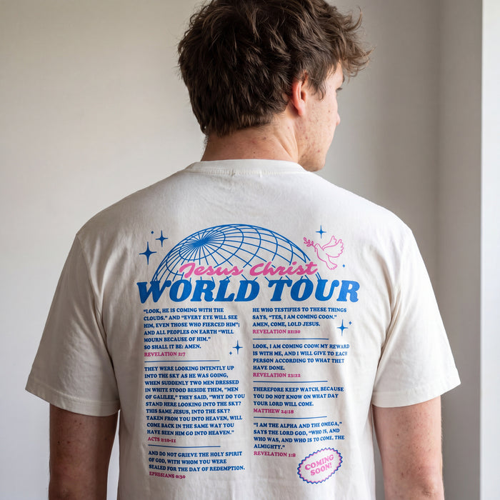 Jesus Christ World Tour Shirt Rugprint
