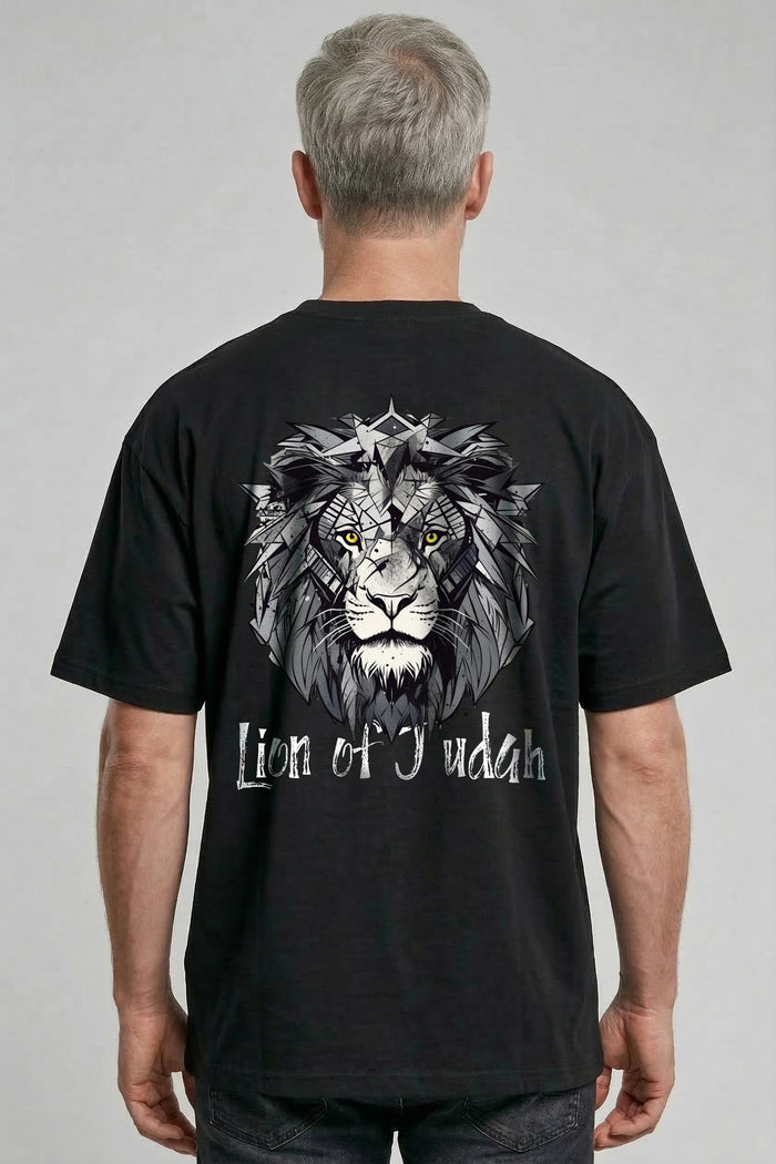 Lion of Judah Oversized Shirt BackPrint