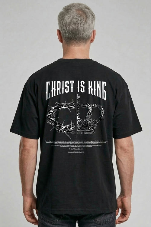 Christ is King Pasen Oversized Shirt Rugprint