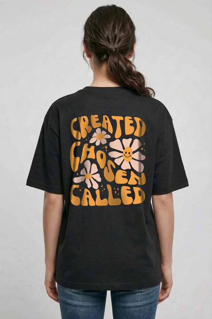 Created Chosen Called Oversized Shirt Rugprint