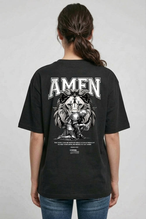Amen Oversized Shirt BackPrint