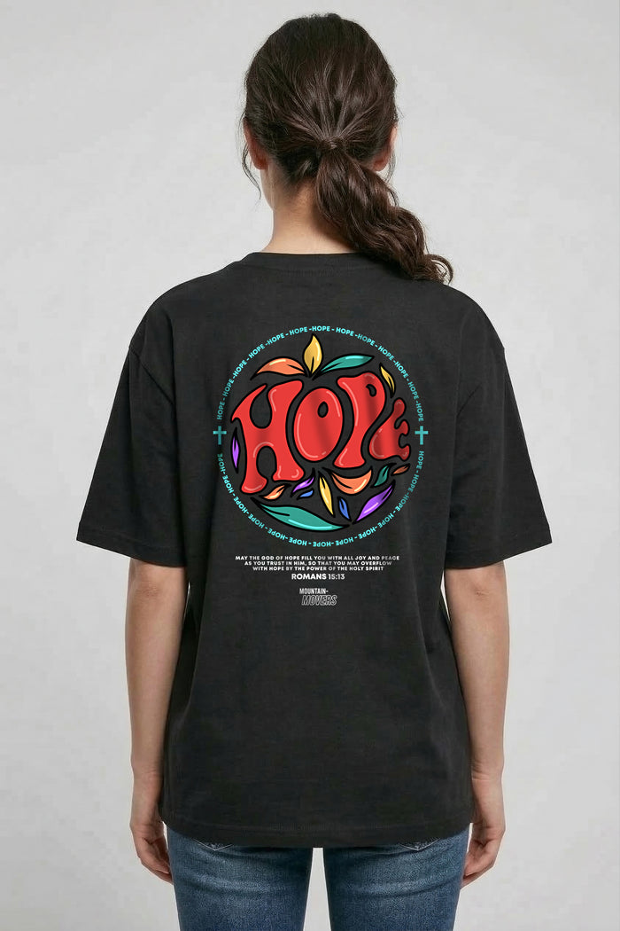 Hope Romans 15:13 Oversized Shirt