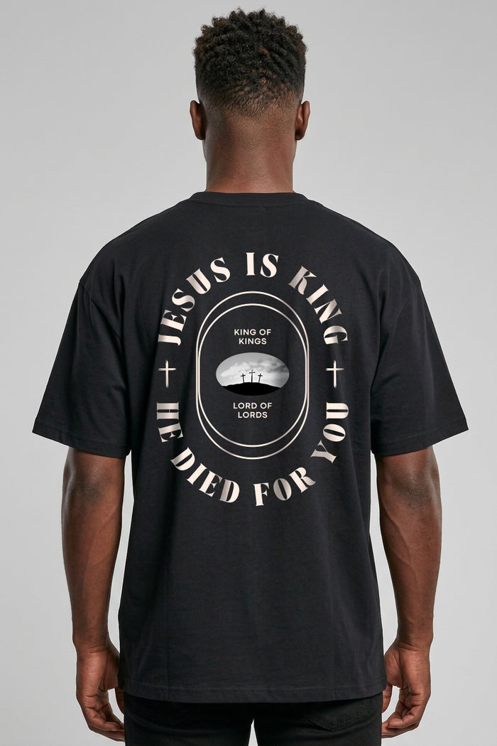 The King died for you Oversized Shirt Rugprint