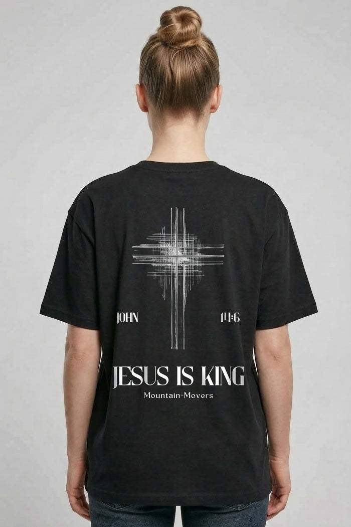 King John 14: 6 Oversized Shirt Backprint