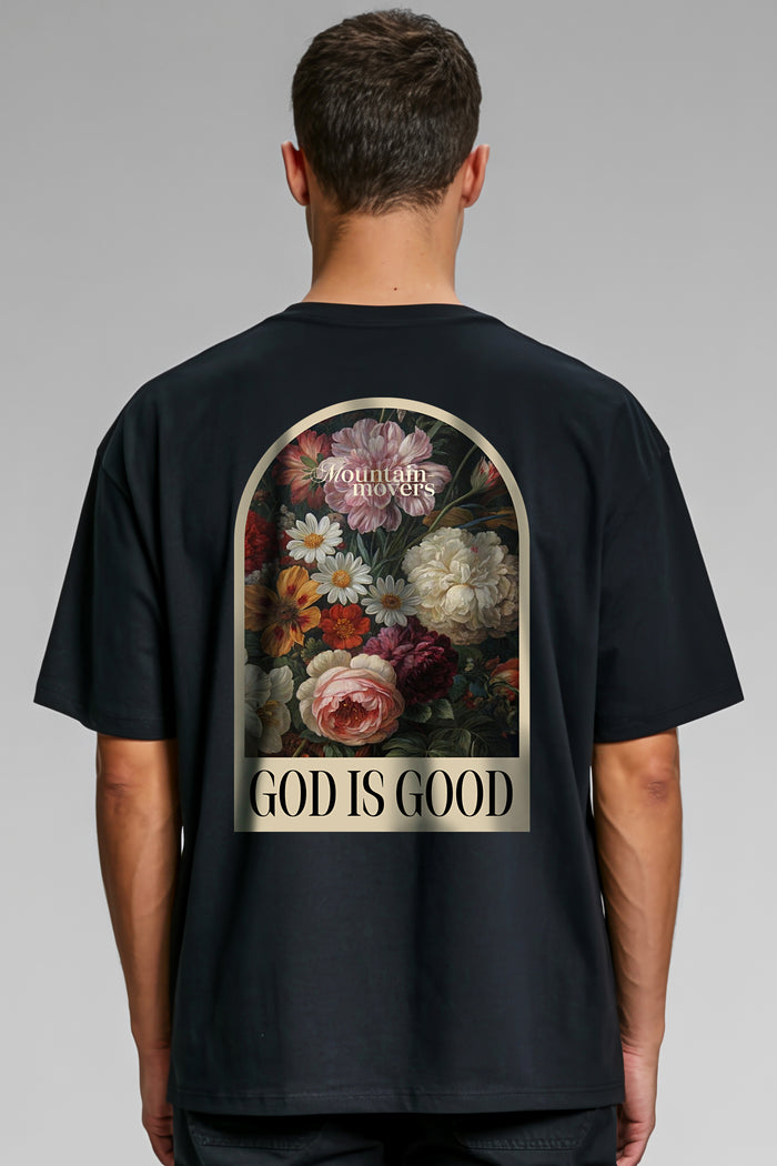 God is good Vintage Oversized Shirt BackPrint