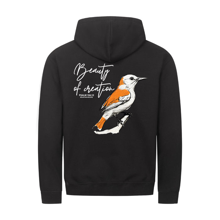 Beauty of creation Zipper Hoodie Backprint