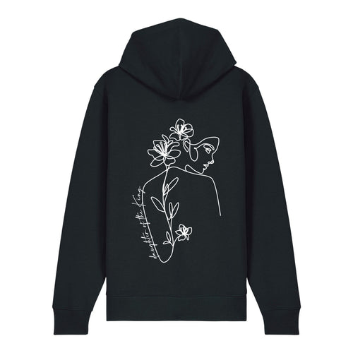 Daughter of the King Zipper Hoodie Backprint