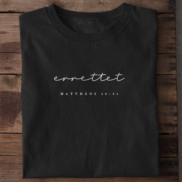 Errettet Matthäus 14:31 T-Shirt