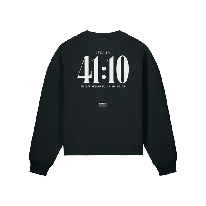 Jesaja 41:10 Oversize Sweatshirt Fürchte dich nicht