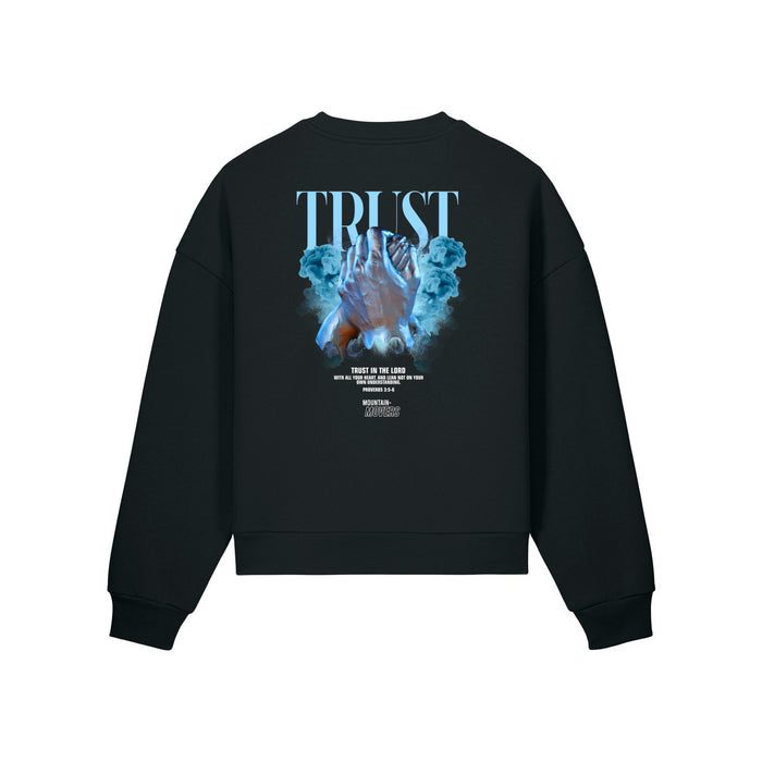 Trust Streetwear Oversize Sweatshirt Backprint