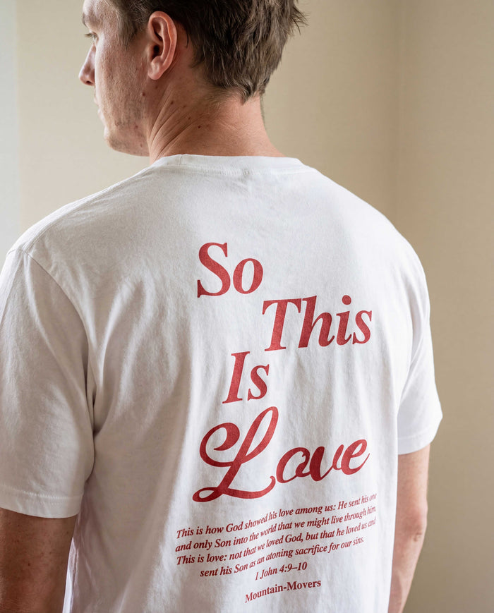 So This is Love Shirt Backprint