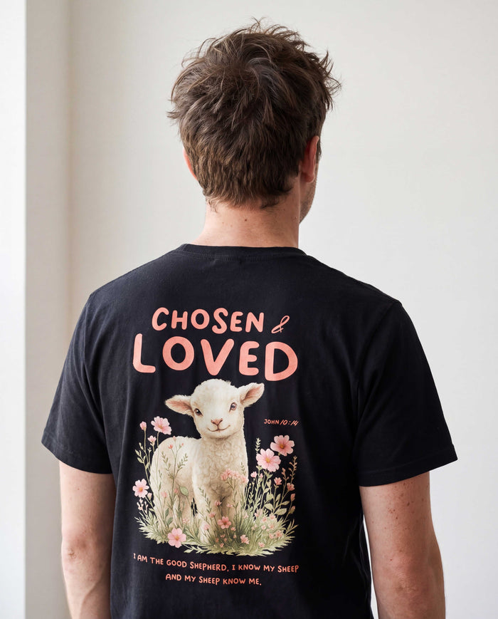 Chosen Loved Shirt Backprint