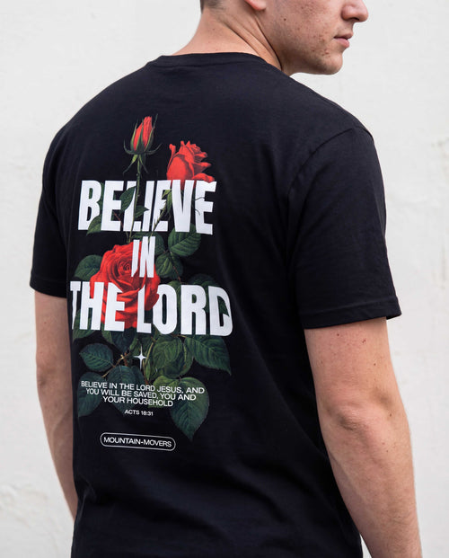 Believe in the Lord Shirt Rugprint
