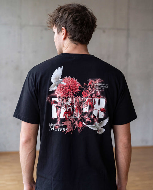 Faith Flower Shirt Rugprint