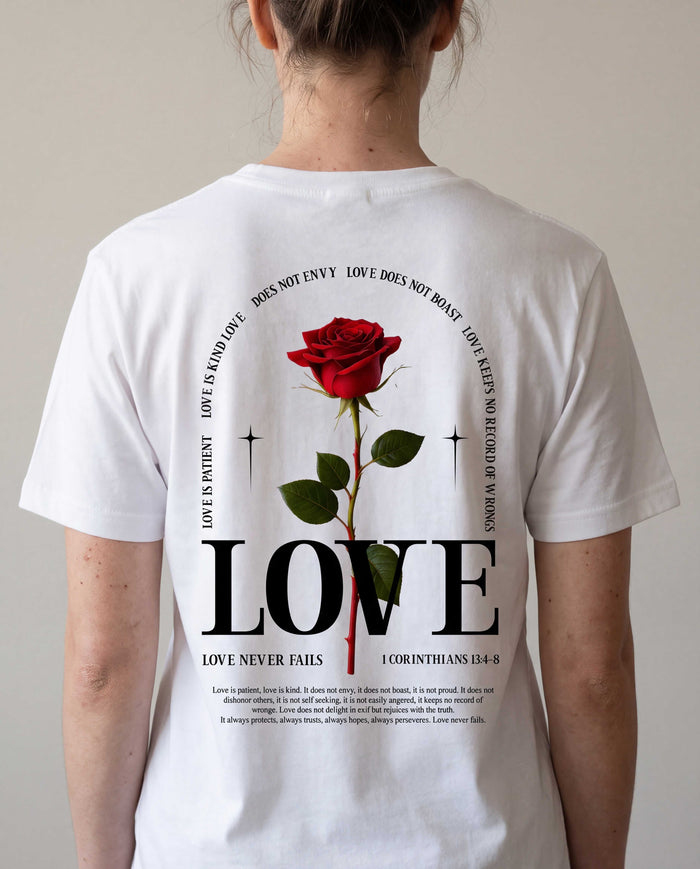 Love Shirt Backprint