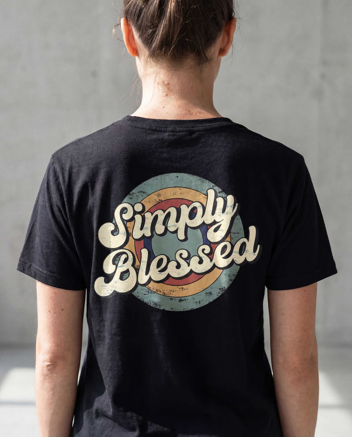 Simply Blessed shirt rugprint