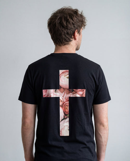 Rose Cross Shirt Backprint