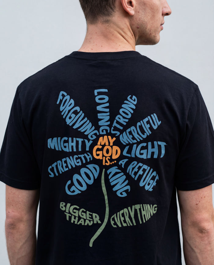 My God Is everything Shirt Backprint