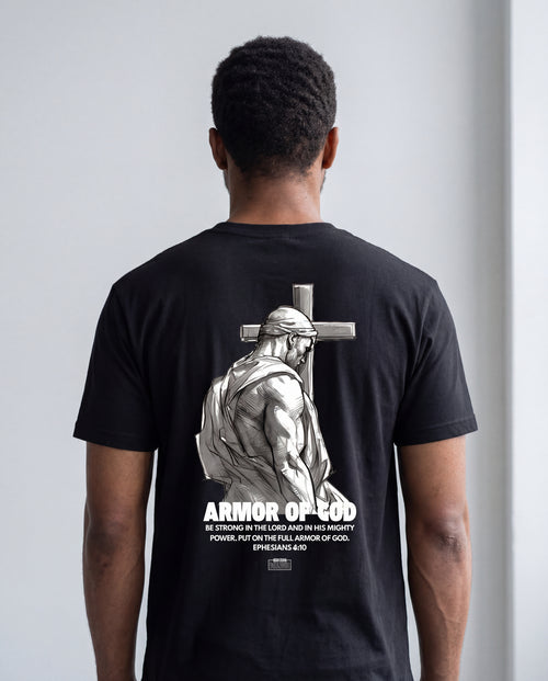 Armor of God Gym Shirt Backprint