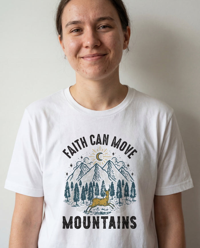 Faith can move mountains Reh Shirt