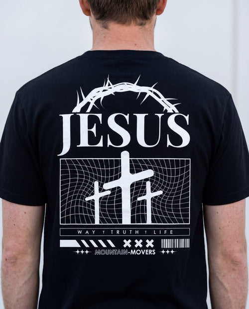 Jesus Way Truth Life Shirt Front and BackPrint
