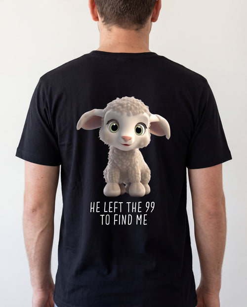 Left the 99 Sheep Shirt Backprint