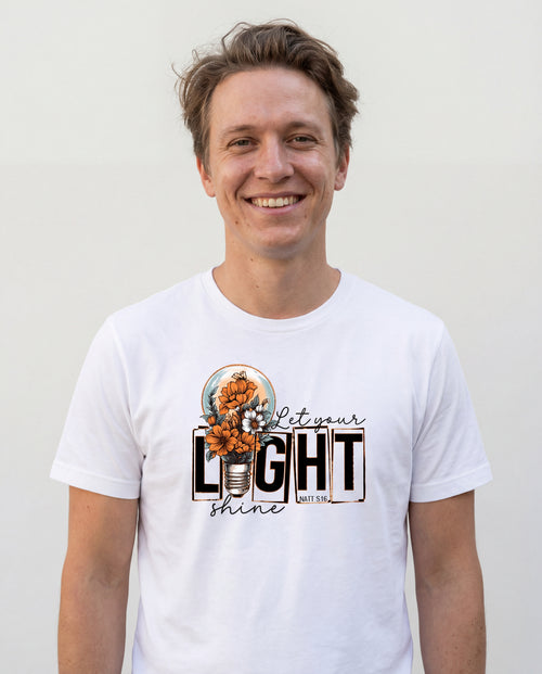 Let your light shine shirt