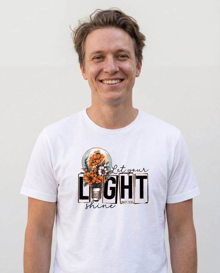Let your light shine shirt