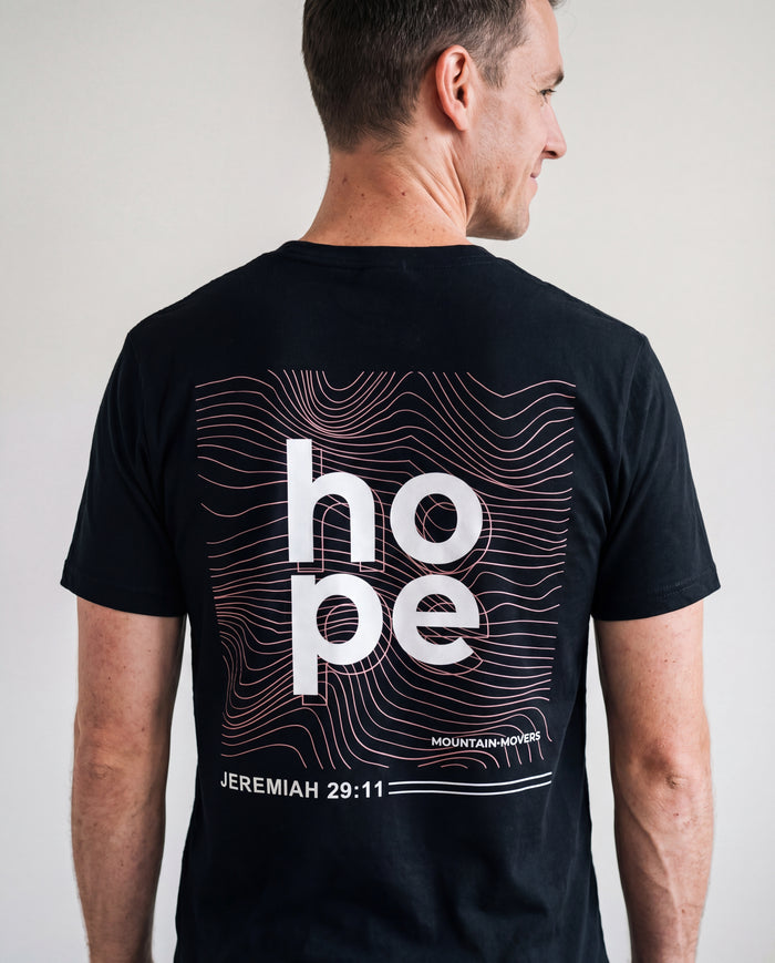 Hope Jeremiah 29:11 Shirt BackPrint