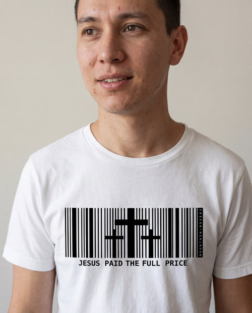 JEZUS BETAALDE HET ALLEN T-SHIRT