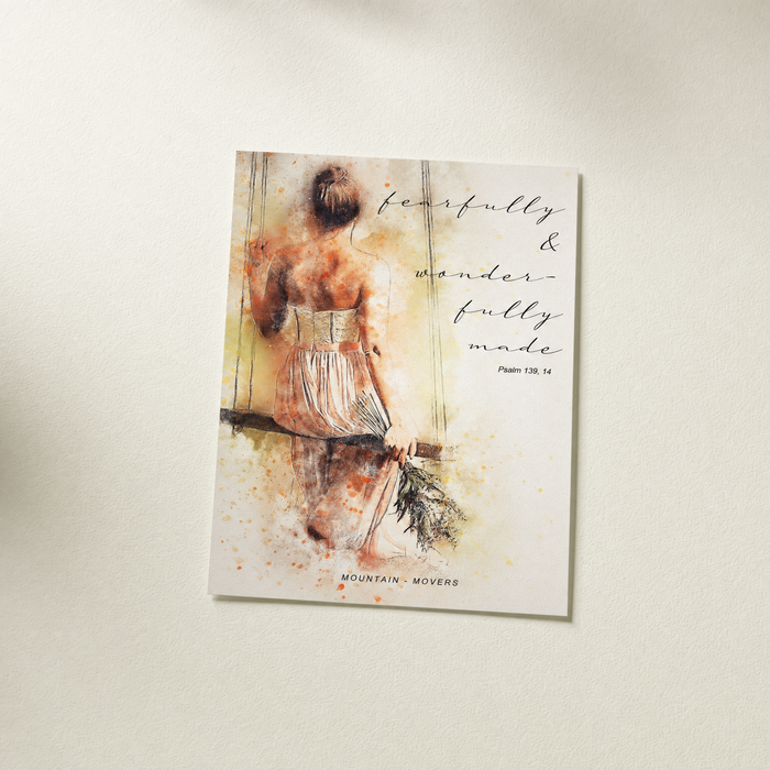 Fearfully and Wonderfully Poster A4 + A3