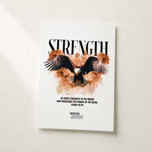 Sterkte Streetwear-poster