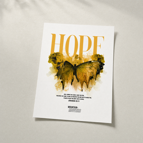 Hope streetwear-poster
