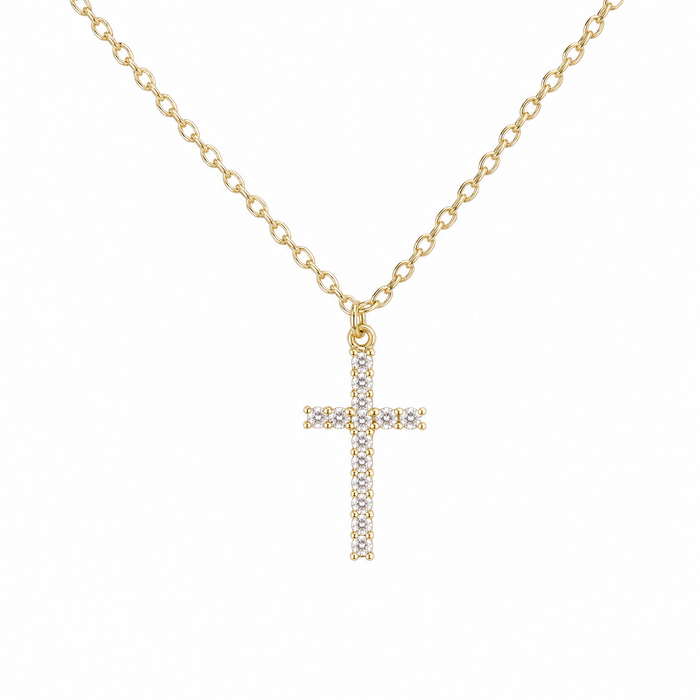 Glitter Ketting Goud