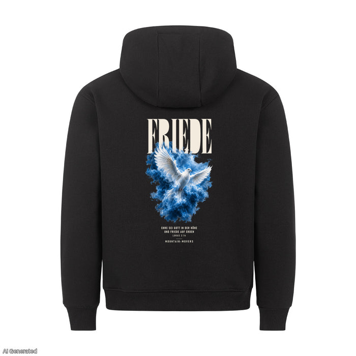 Friede Ehre sei Gott in der Höhe Christmas Hoodie Backprint