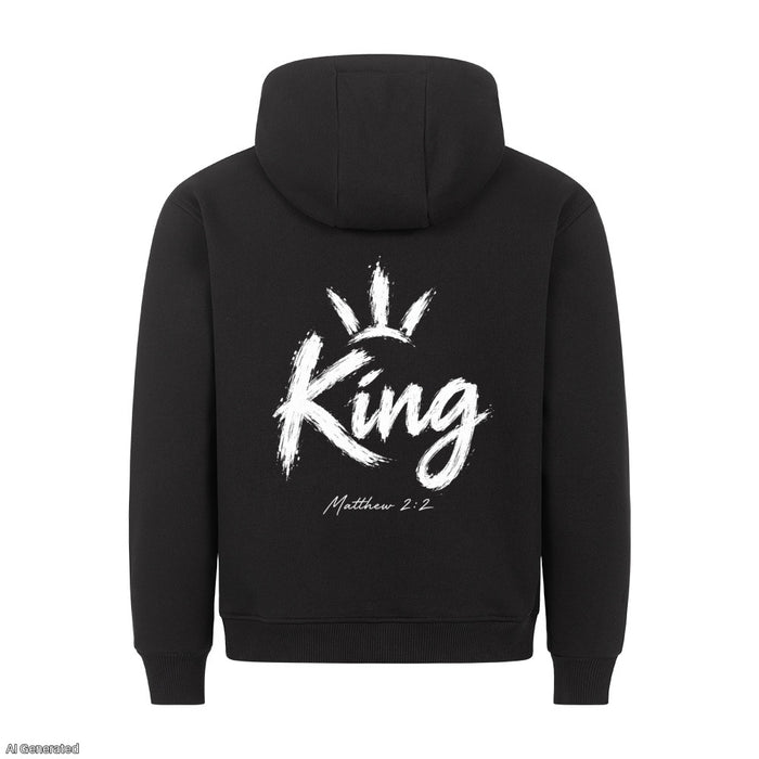 King Matthew 2:2 Christmas Hoodie Backprint